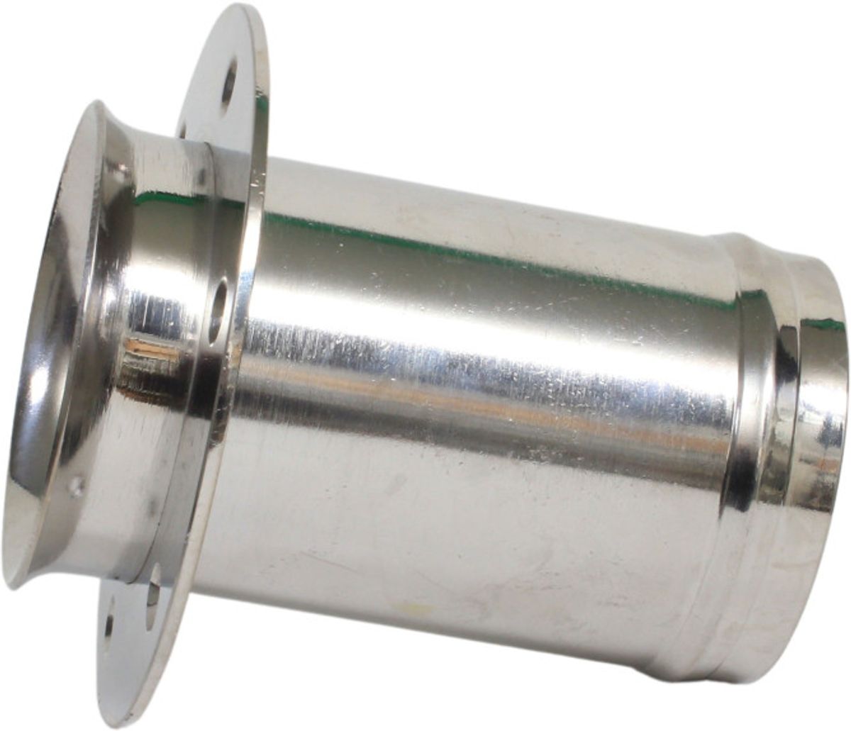 Eksosgjennomføring syrefast rett 76 mm