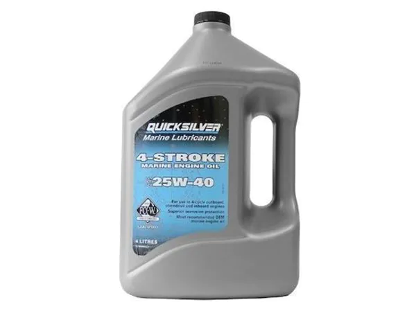 Hovedbilde Quicksilver  25W-40 4L olje