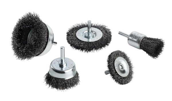 Hovedbilde Maskinbørstesett 5 stk Ironside 