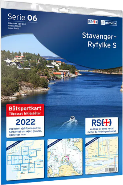 Hovedbilde Kart båtsport Serie 06- Stavanger-Ryfylke S