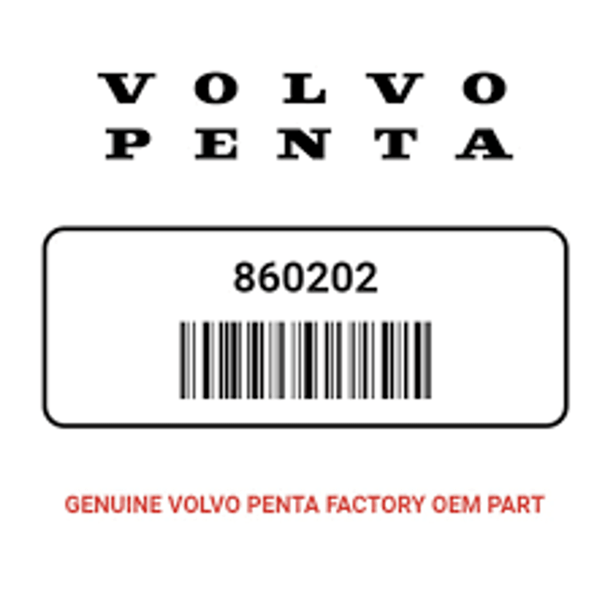 Volvo Penta 860202 lager