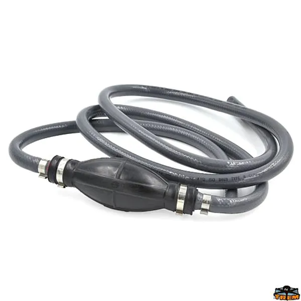 Hovedbilde Bensinslange med pumpe , slange Ø8mm