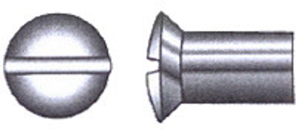 Hovedbilde Hylsemutter syrefast stål M4 , 4pk