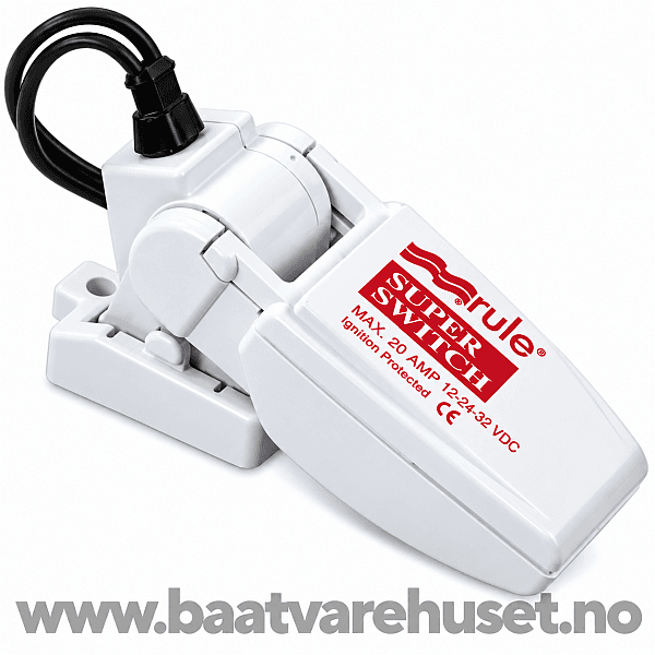 Hovedbilde Rule Nivåbryter Super Switch åpen 12/24V-20A