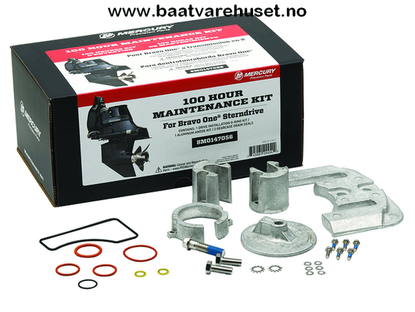 Hovedbilde 100T servicekit 8M0147056 Mercruiser Bravo 1 drev ...