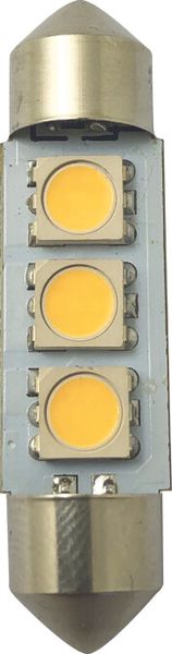 Hovedbilde 1852 LED pære festoon 120° varmhvit 2-pk 42 x ...