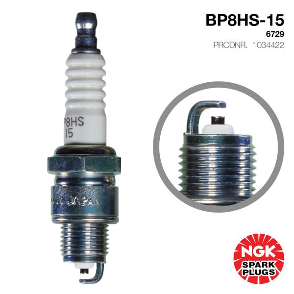 Hovedbilde NGK Tennplugg BP8HS-15