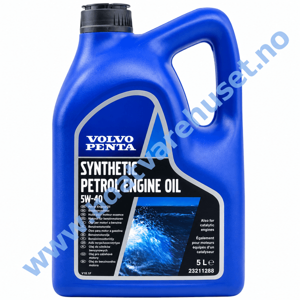 Hovedbilde Volvo Penta 5W-40 motorolje – 5 liter 