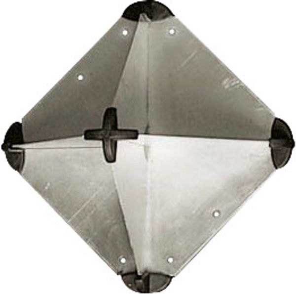 Hovedbilde Radarreflektor aluminium , 215x215mm