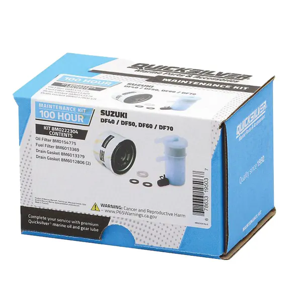 Hovedbilde Quicksilver Suzuki 100 timer Servicekit DF40-50/ ...