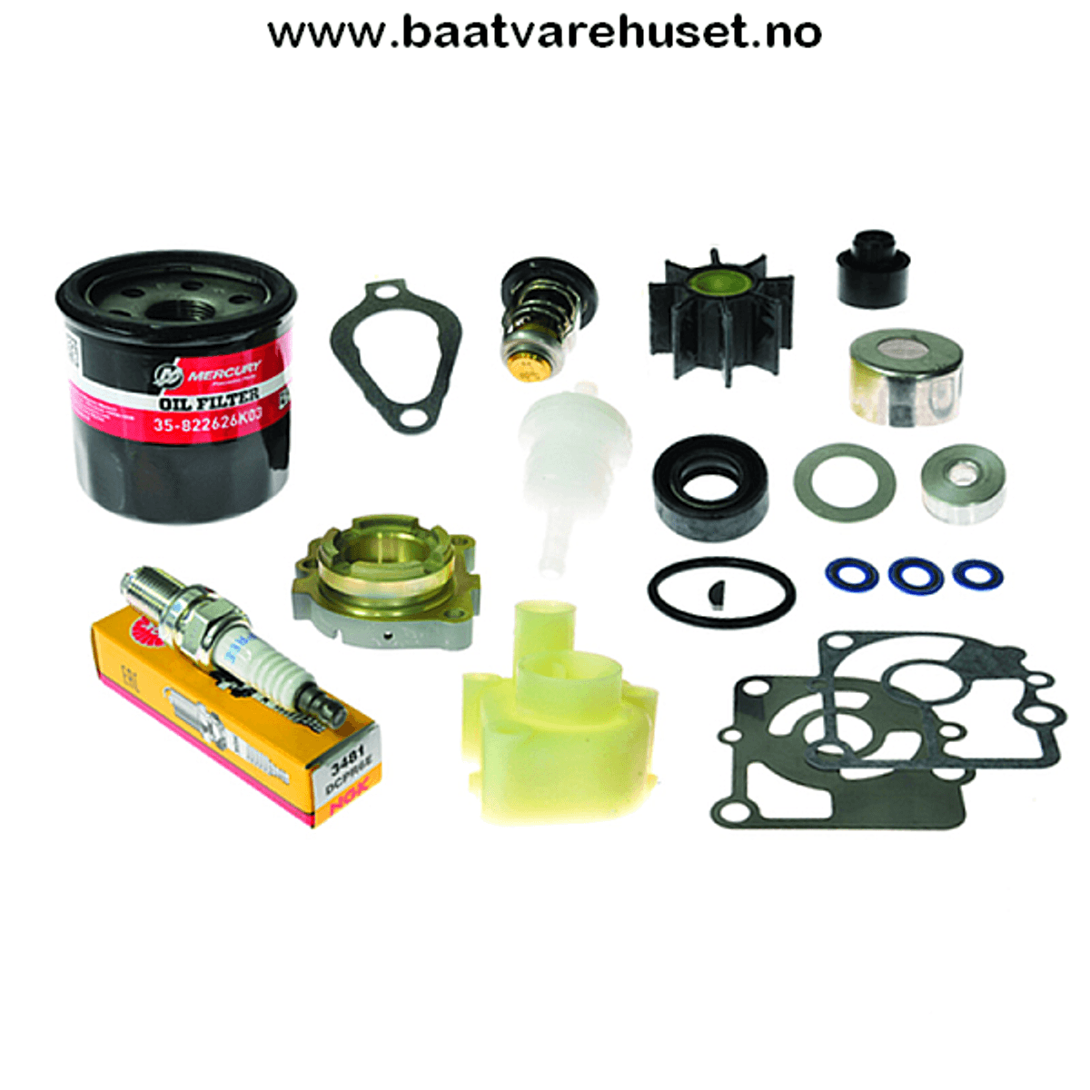 Quicksilver 8M0120838 servicekit 300 timer 15-20HK