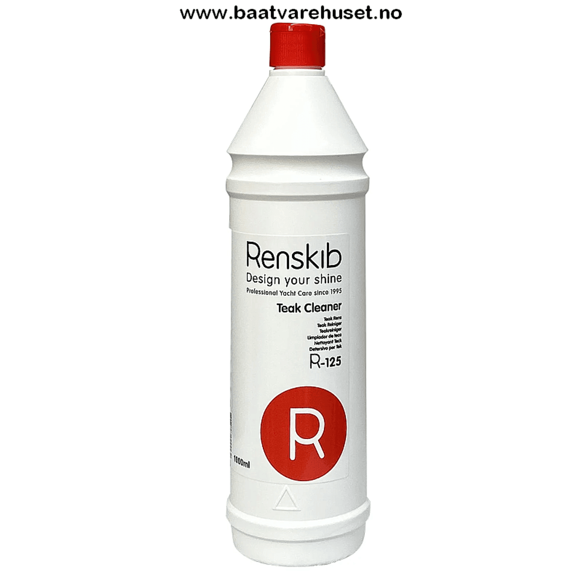 Renskib Teak rens, 1 liter, Konsentrat